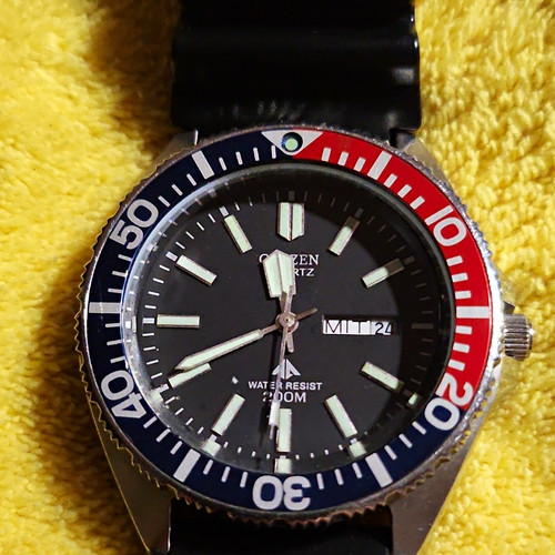 Citizen quarz diver - quarz,