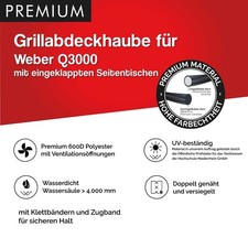 Premium Grillabdeckhaube für