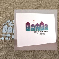 Häuser Metall Stencil Cutting