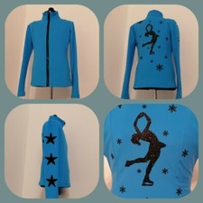 Eiskunstlauf Jacke ,Oberteil Warm, Sport,  Gr.146-152 , Mädchen, Kürkleid 