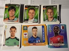 Fußball Team-Sticker WM 2010, 2014, 2022, EM 2020.