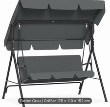 Hollywoodschaukel 3-Sitzer