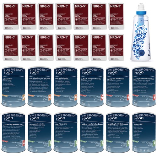 Emergency food monatspaket mit - emergency,