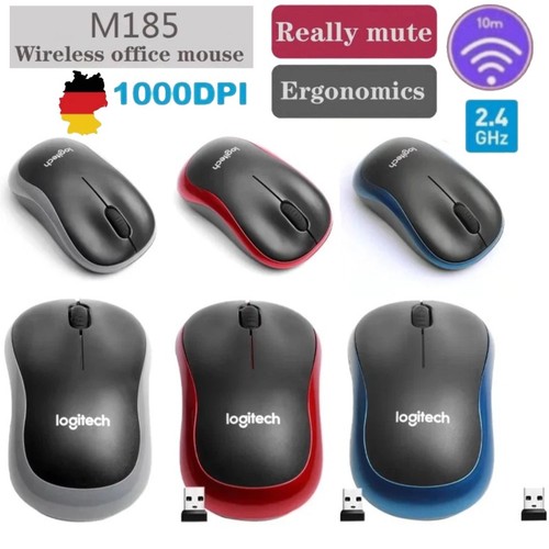 Logitech m185 wireless - logitech, optical