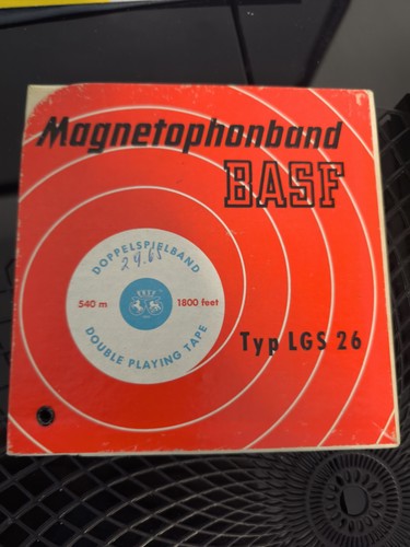 Magnetophonband basf reel - reel, to