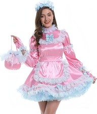 Girl Maid Sissy Lockable Pink