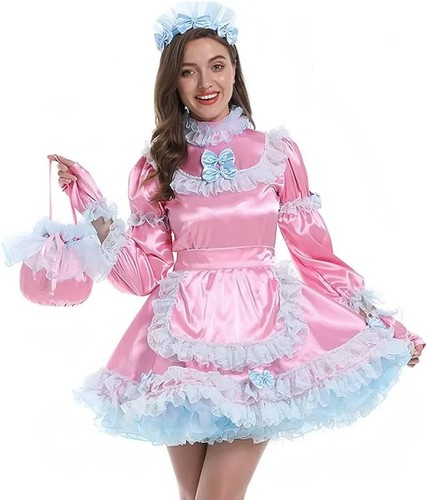 Girl maid sissy - sissy, pink