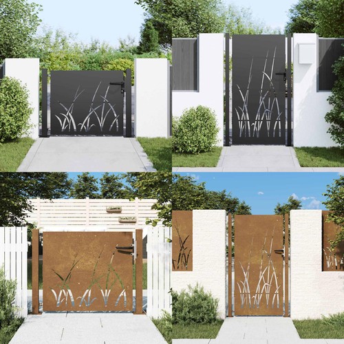 Gartentor gras design - gartentor, gras-design