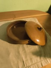 Holzschale Mit Stempel