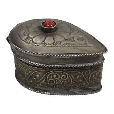 Pillendose Dose Tabletten Arznei Box Silberne Dose aus dem Orient