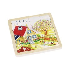Schichtenpuzzle jahreszeiten - schichtenpuzzle,