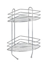 WENKO EXLUSIV Eck Regal Bad Etagen Haken Dusche Ablagen Körbe Handtuch Halter