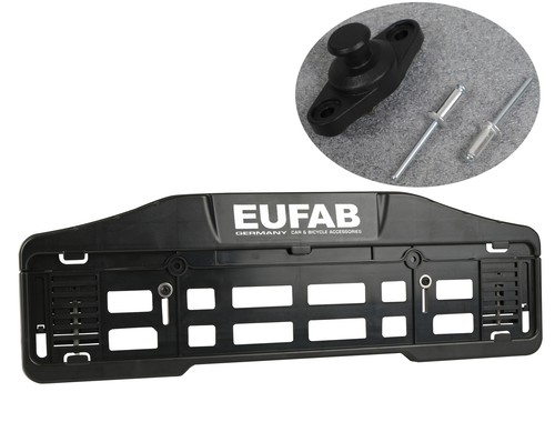 Eufab kennzeichenhalter - eufab, +