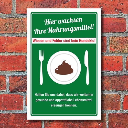 Schild landwirtschaft - schild,