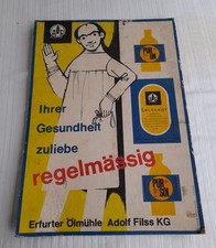Altes antikes Werbeschild