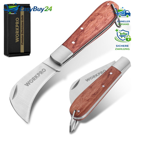 Elektriker messer klappbar - elektriker,