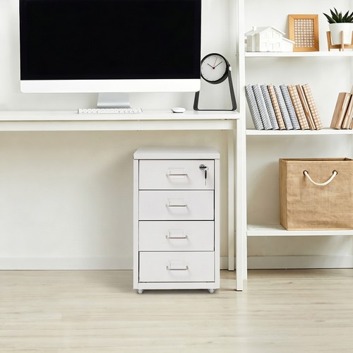 Weiß mobiler aktenschrank - mobiler,