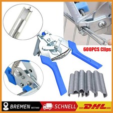 Wurstclipper + 600 Clips Set