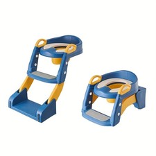 Toilettentrainer 2 in 1 WC Sitz Töpfchen mit Treppe 1-7 Kinder Baby Klositz