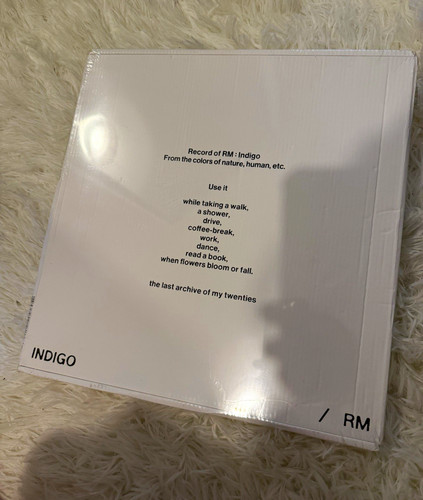 Bts indigo vinyl new - bts,