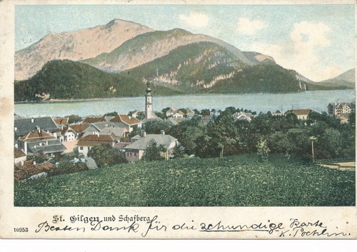 Aus gilgen und schafberg - aus, st.gilgen
