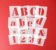 Schablonen Sets mit ● Druck