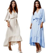 Damen Sommer Midikleid