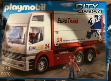 Playmobil 9370 Euro Trans Truck LKW/ Lastwagen Neu & OVP