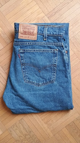 Levi 505 herren jeans - jeans, blau
