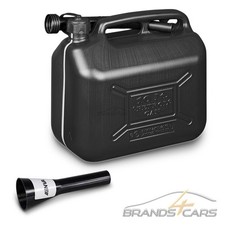 1x RESERVE KRAFTSTOFF KANISTER 10 Liter 10L + DIESEL TANK ADAPTER EINFÜLLHILFE