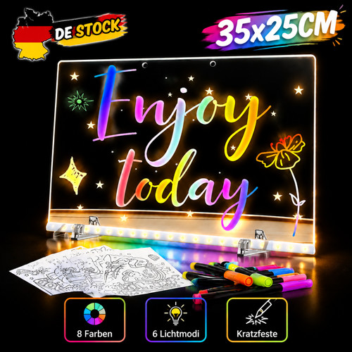 Led notiztafel leuchtendes - led,