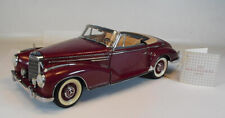 Franklin Mint 1/24 Mercedes Benz 300 SC Cabrio 1957 rotbraun mit Hang Tag #5320