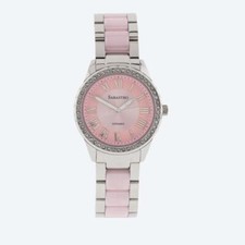 Sarastro Damenuhr Keramik Kristalle Quarzwerk Ä698