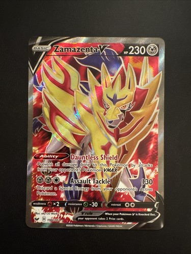Pokémon tcg zamazenta - tcg, v
