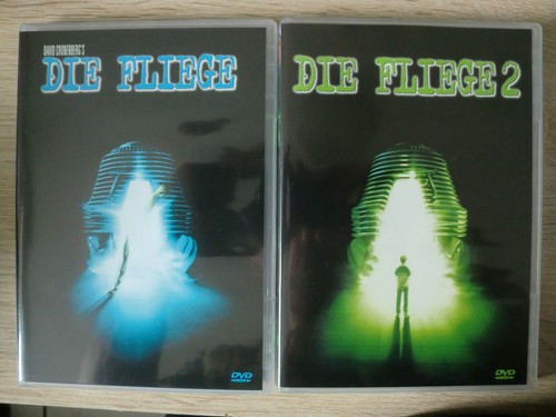 Die fliege dvd horror - 1&2,