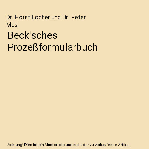Beck'sches