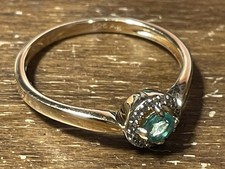 Smaragd Ring GR.63 925 er