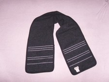 HESS NATUR Schal  100% Schurwolle dunkelgrau/ anthrazit  Wolle