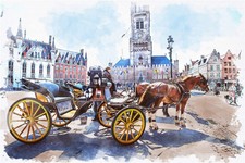 Puzzle 500 teile droschke - puzzle,