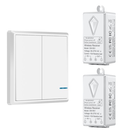 Gang funkschalter 230v led - gang,