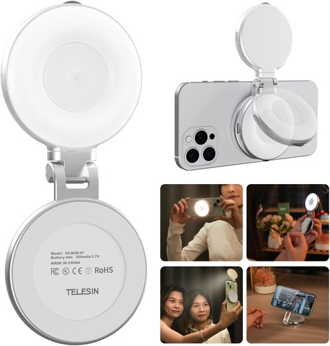 Selfie licht 1 magnetisch - selfie-licht, 3-in-1