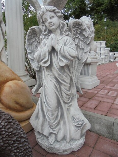 Steinfigur betender engel - steinfigur, "betender