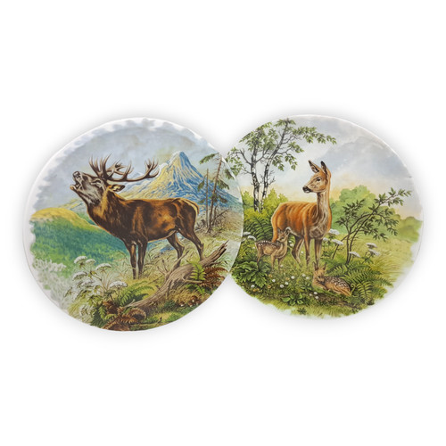 Wandteller sammelteller hirsch - sammelteller,