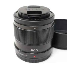 Fast Neu Panasonic H-HS043 Lumix G 42.5mm/F1.7 Asph Power Ois Linse Black #L010