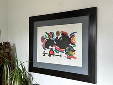XL Joan Miro Farb-Lithographie