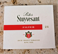 Pappschachtel Peter Stuyvesant, 24 Zigaretten, leer
