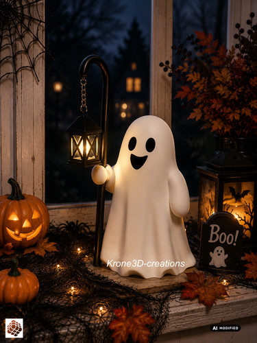 Geist mit led - led-laterne, &