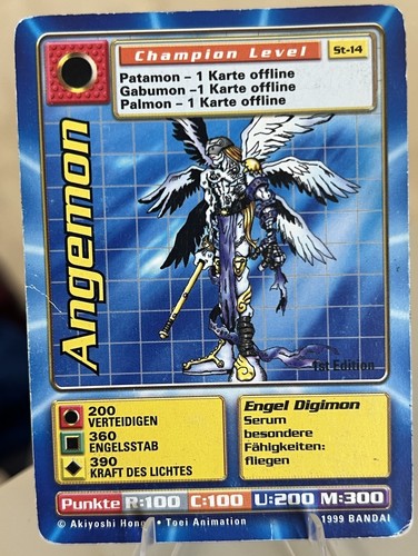 Digimon tcg 1999 first - first, edition