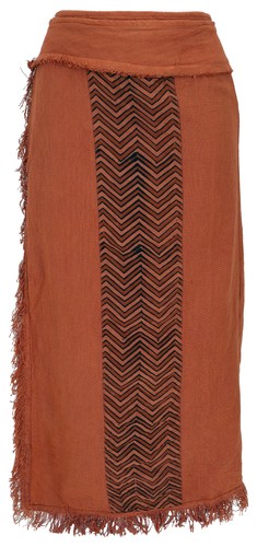 Boho wickelrock mit - wickelrock,