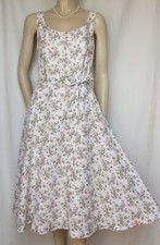 Laura Ashley Leinenkleid 40